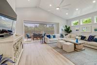 The open concept living space