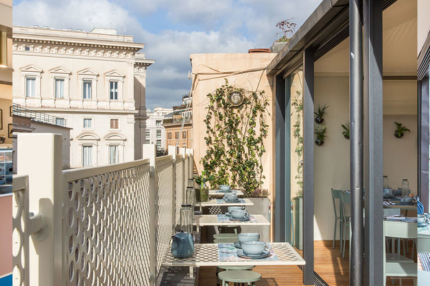 The Condominio Monti Hotel Rome Family Vacation Rental