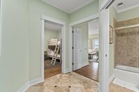 This is the upstairs bathroom that will be used by the bunkroom and secondary upstairs bedroom.
| Emerald Palm by Boutiq Luxury Vacation Rentals | Miramar Beach, Florida
