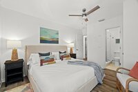 Rest easy in our luxury bedding and king-size bed, perfect after long days in the sun.
| White Sands by Boutiq Luxury Vacation Rentals | Destin, Florida