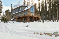 The open concept, A-frame  home is perfect for any family or group of friends wanting to experience all that the Rocky Mountains have to offer. Combined living, dining, and kitchen spaces will ensure your group has plenty of space to enjoy your stay toget