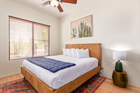 Each guest bedroom is equipped with a king size bed and luxury linens.
| The Sonoran by Boutiq Luxury Vacation Rentals | Scottsdale, Arizona
